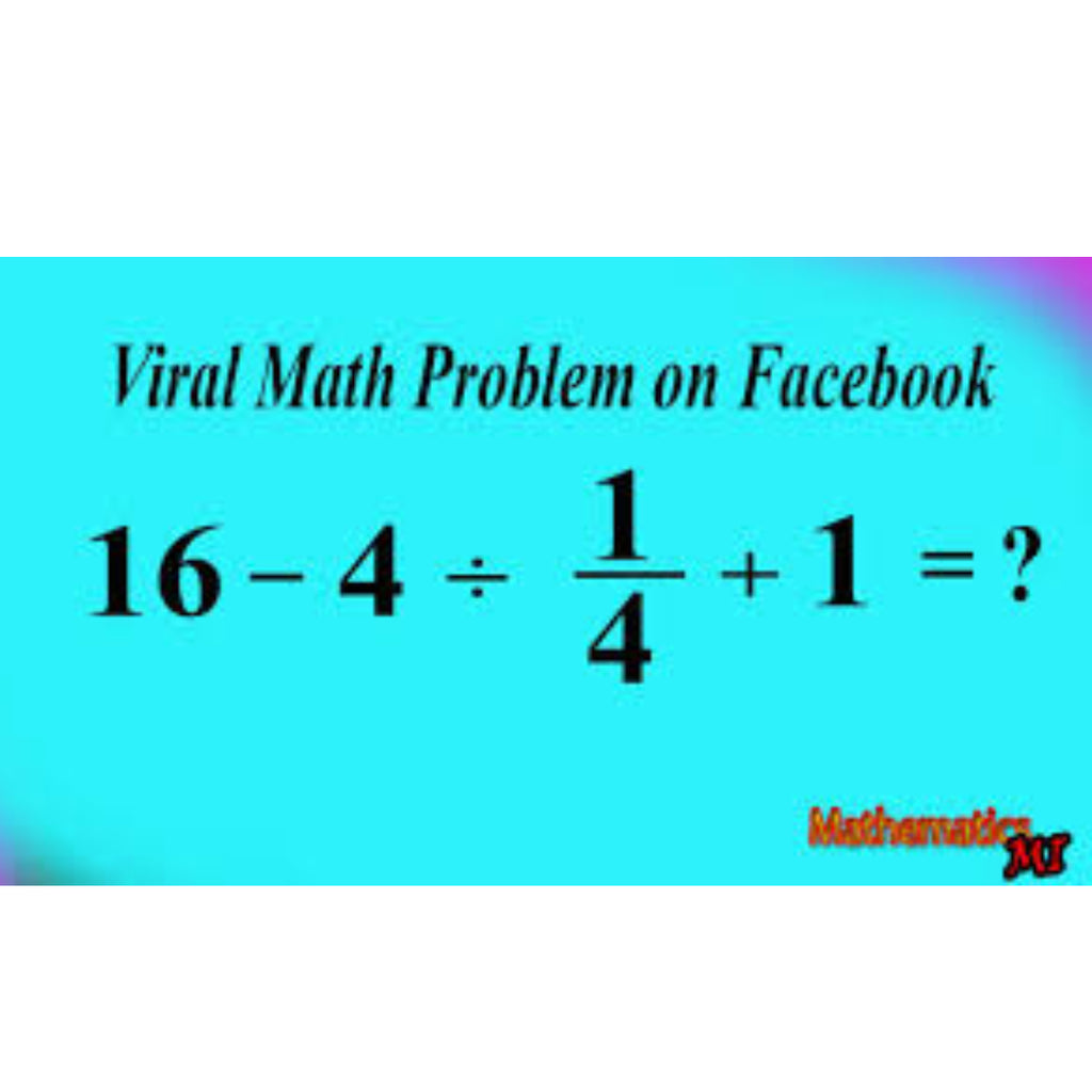 Viral Math Problem #117 – TFD Supplies